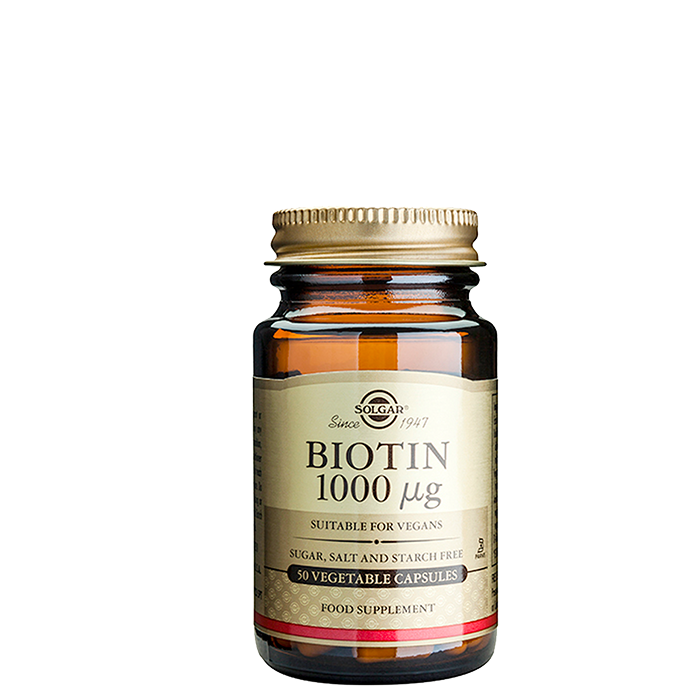 Solgar Biotin 1000 mcg 50 kapslar