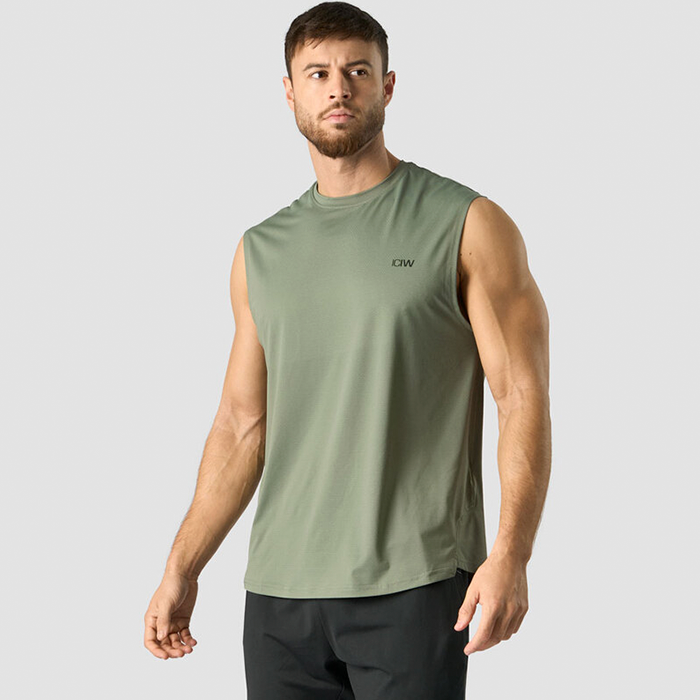 Läs mer om Stride Sleeveless T-shirt, Sea Green