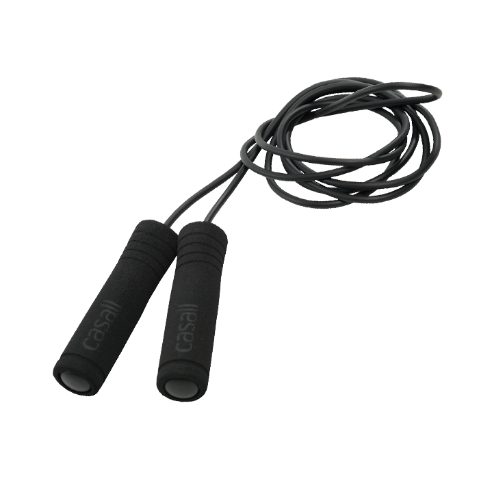 Casall Sports Prod Jump Rope Foam Handle Black