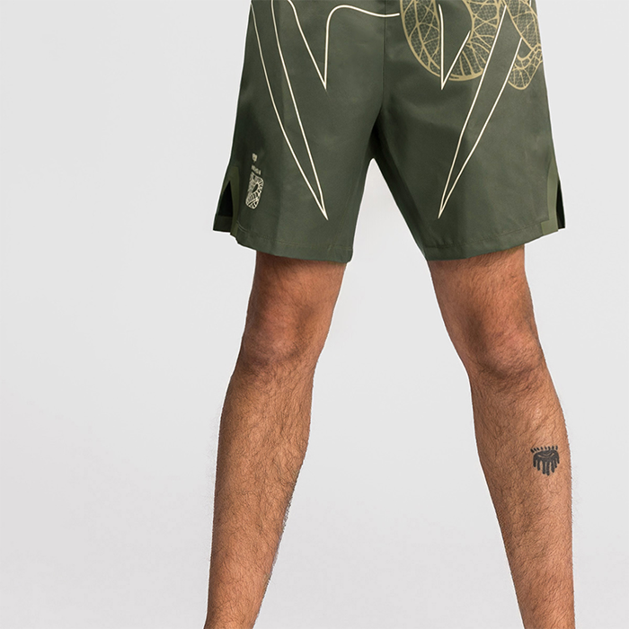 Serpenti Fightshorts Khaki Brons Ivory