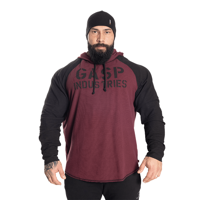L/S Thermal Hoodie, Maroon
