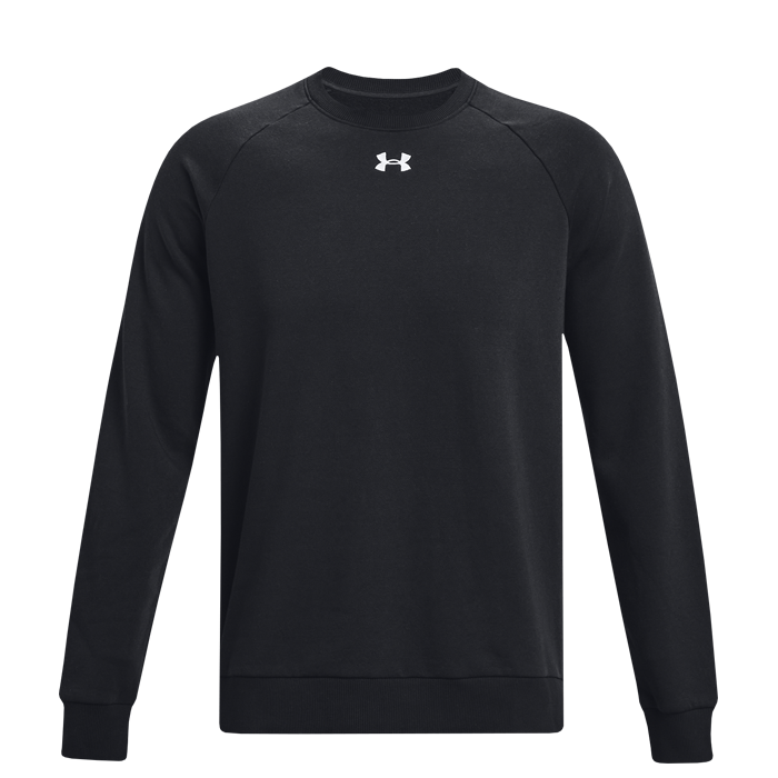 UA Rival Fleece Crew, Black 16069