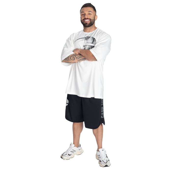 Mesh Iron T-shirt Vit
