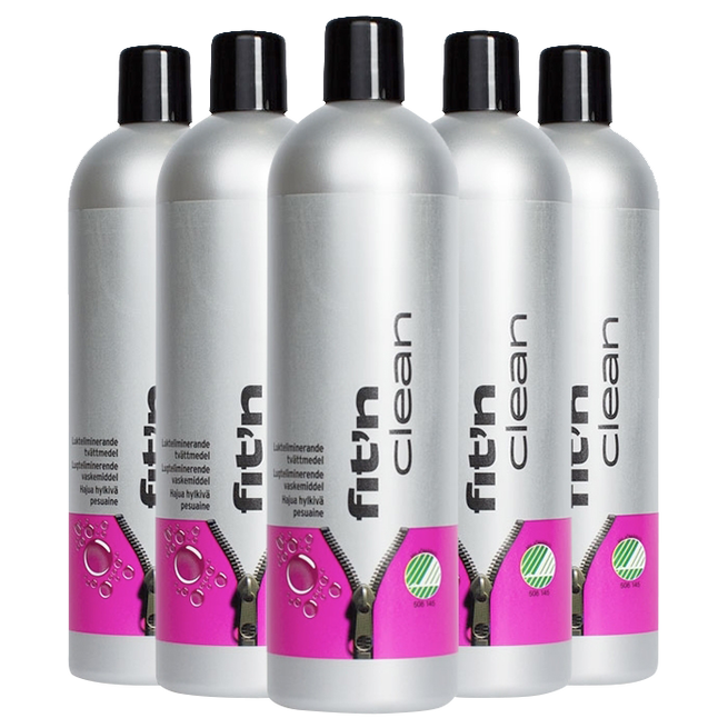 5-pack Fit'n Clean tvättmedel