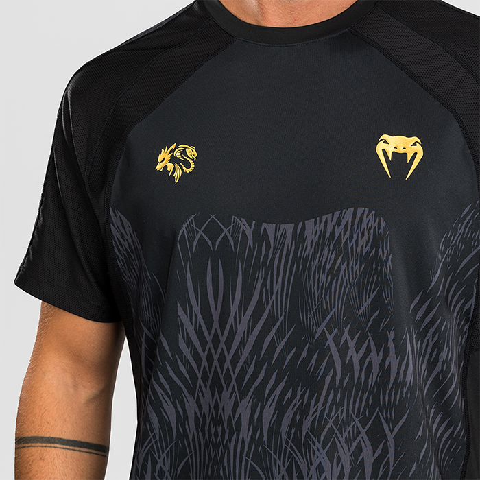 Venum X Chimaev Wild Borz Dry Tech T-shirt Svart Gr&aring;