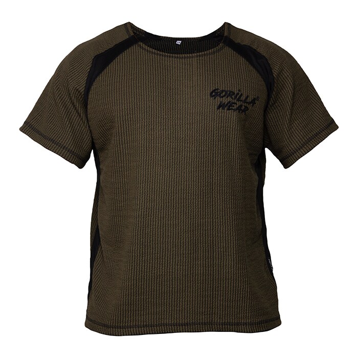 Augustine Old School Work Out Top, Army Green