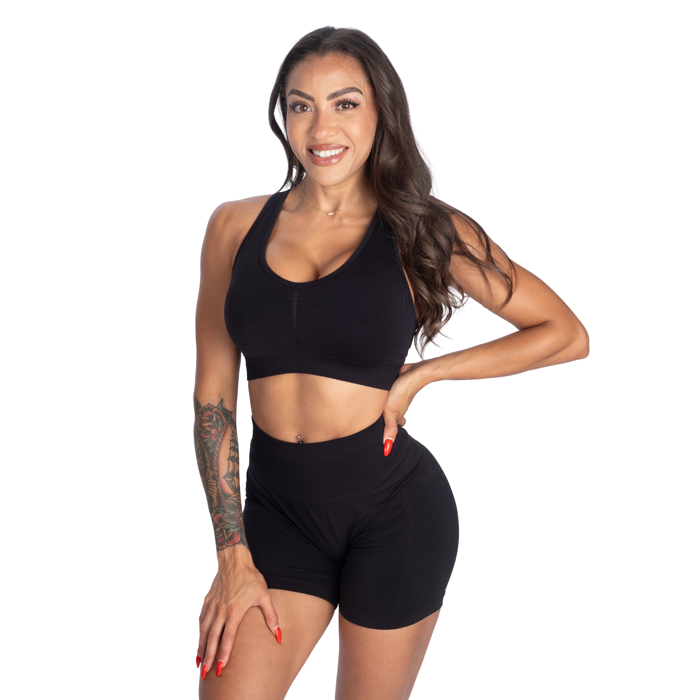 Scrunch Sport-BH Svart