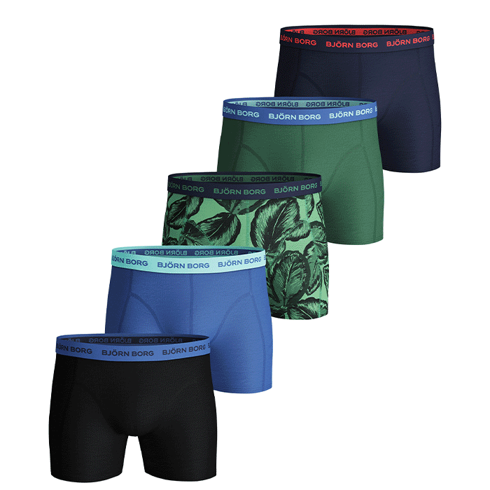 Bild av 5-Pack Sammy Shorts BB Leafy, Lichen