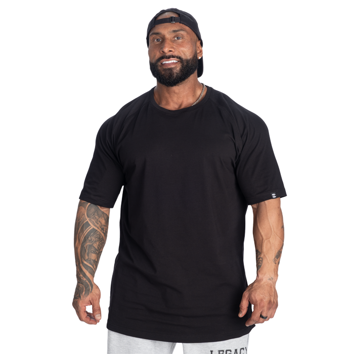 Legacy Raglan T‑Shirt Svart Beige