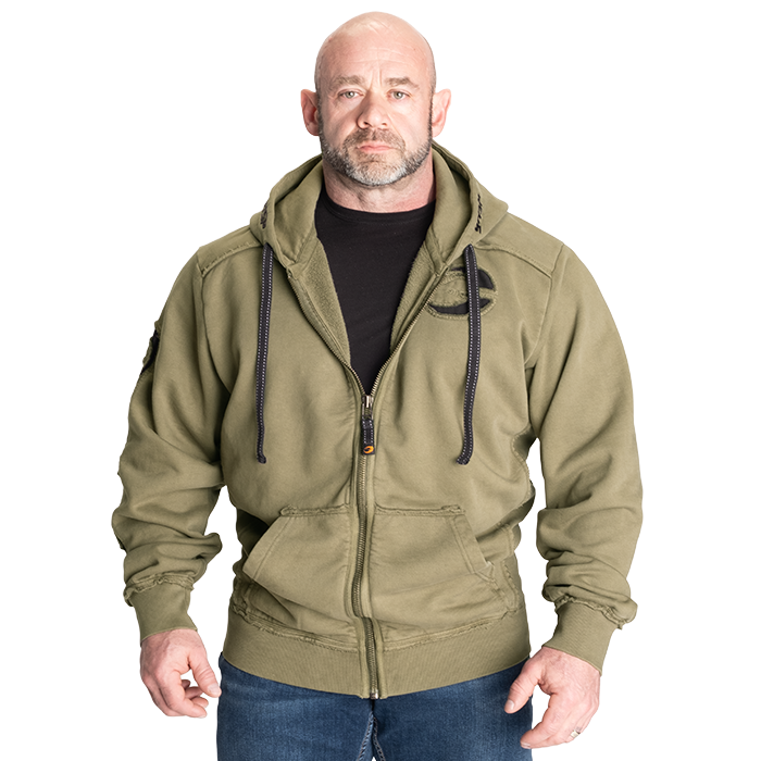Pro Gym Hoodie Acid Wash Grön 5361