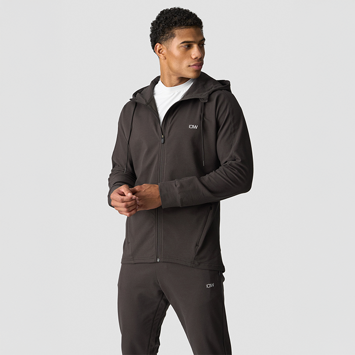Activity Zip Hoodie Grå