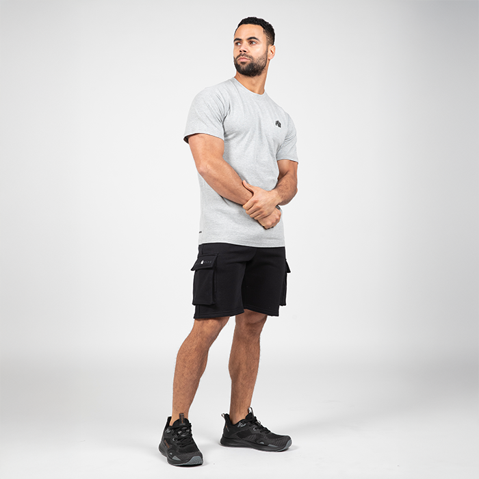 Hudson Cargo Tr&auml;ningsshorts Svart