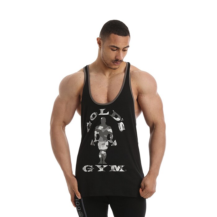 Bild av Golds Gym Camo Joe Printed Vest, Black