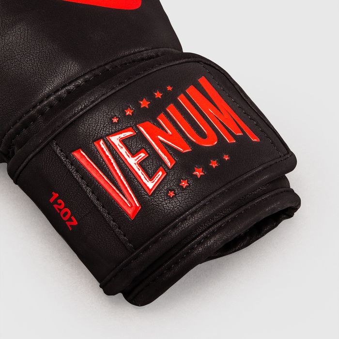 VENUM X MIKE TYSON TIGER Boxing Gloves Black/Red