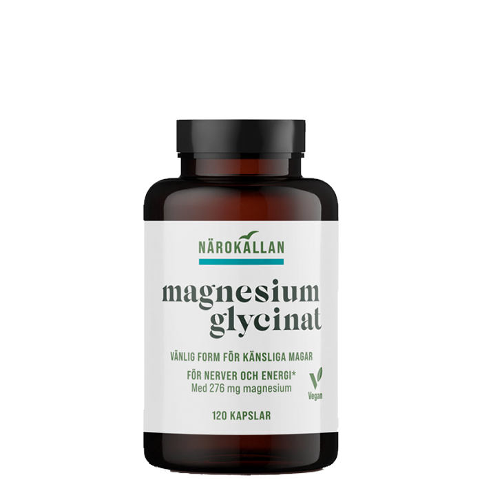 Magnesiumglycinat 120 kapslar