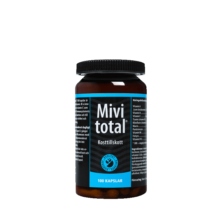Läs mer om Mivitotal, 100 kapslar