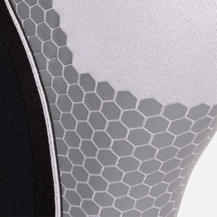 Hex Tech Kn&auml;skydd 7 mm Vit