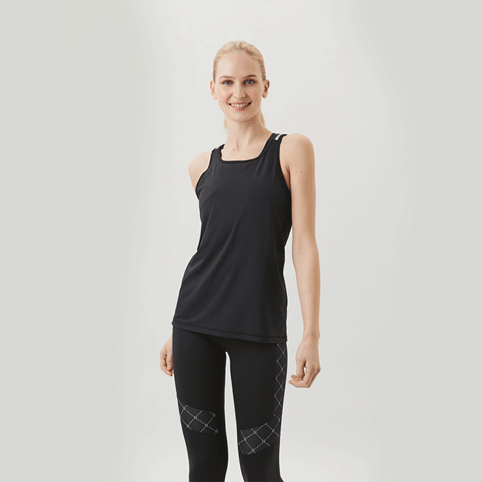 Läs mer om Borg Tank Elastic, Black Beauty