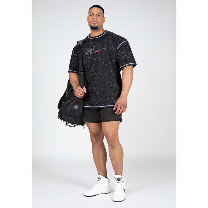 Saginaw Oversized T-Shirt, Washed Black