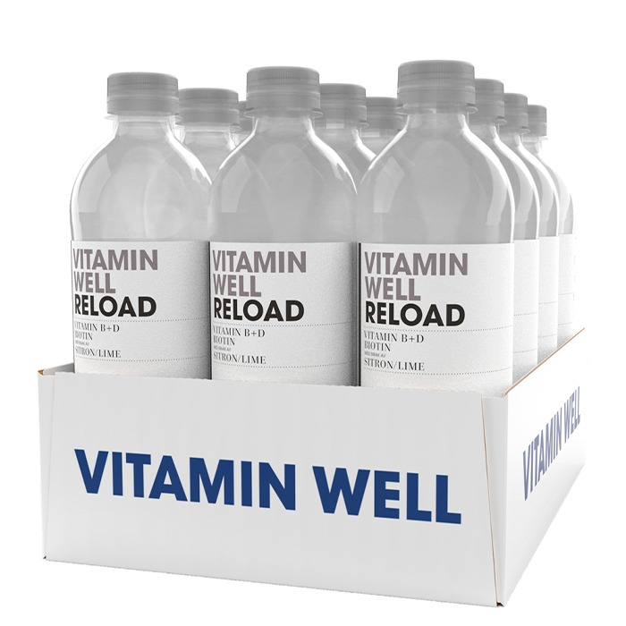 12 x Vitamin Well, 500ml, Reload