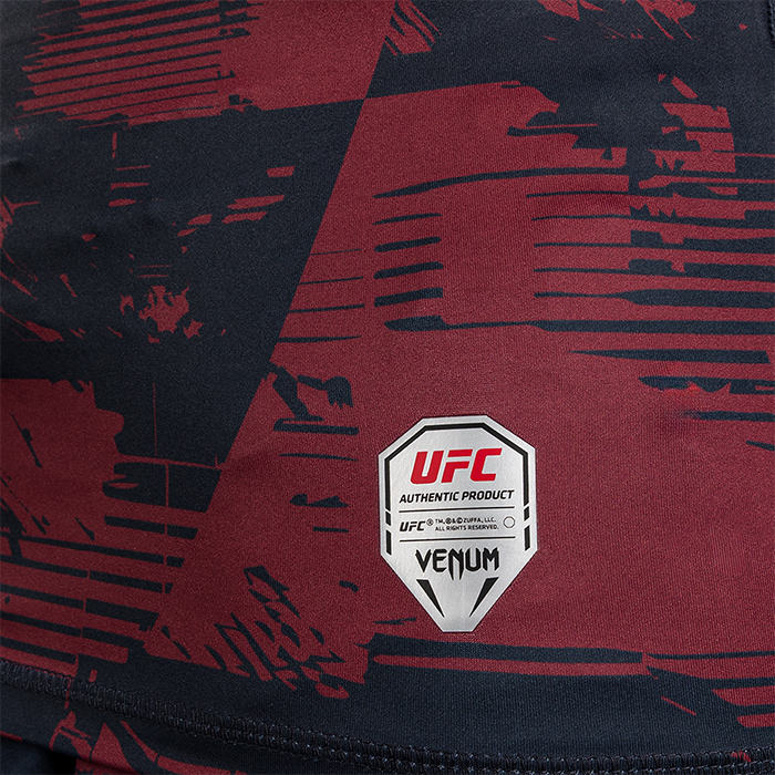 UFC Zenith by Venum Fight Week Rashguard L&aring;ng &auml;rm Bl&aring; R&ouml;d Gr&aring;