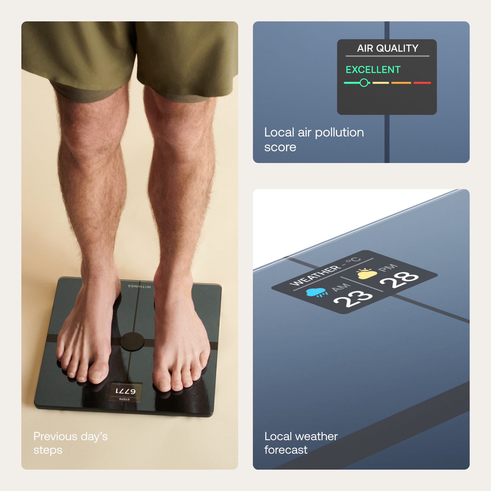 Body Smart Diagnostisk Personv&aring;g Svart