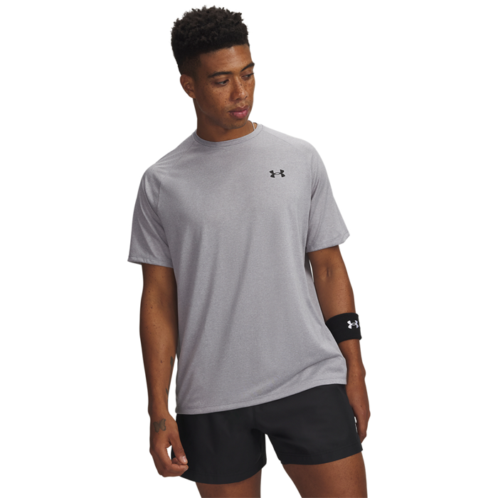 UA Tech SS Tee, Steel
