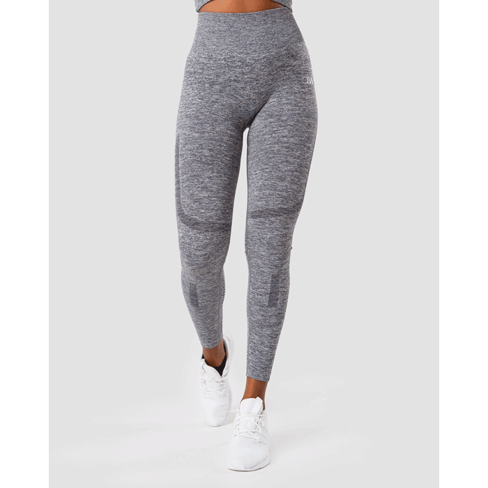 Bild av Queen Mesh Tights, Grey Melange