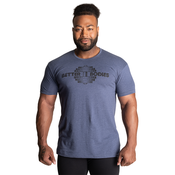 Läs mer om Recruit Tee, Sky Blue Melange