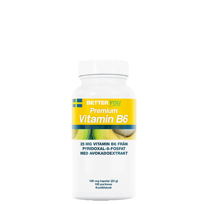 Better You Premium Vitamin B6 100 kapslar