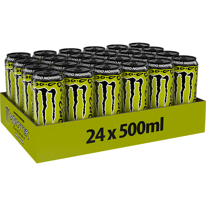 24 x Monster Energy 50 cl Lando Norris Zero Sugar
