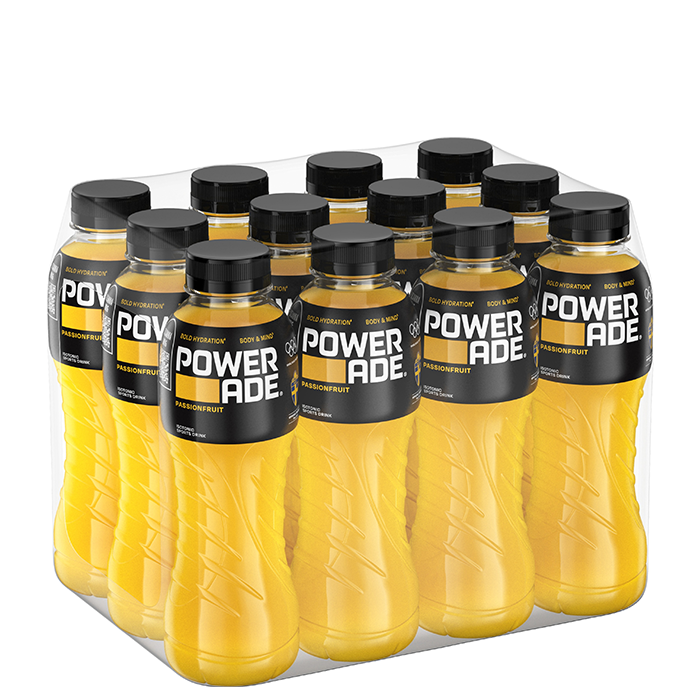 12 x Powerade 50 cl,Passionfruit