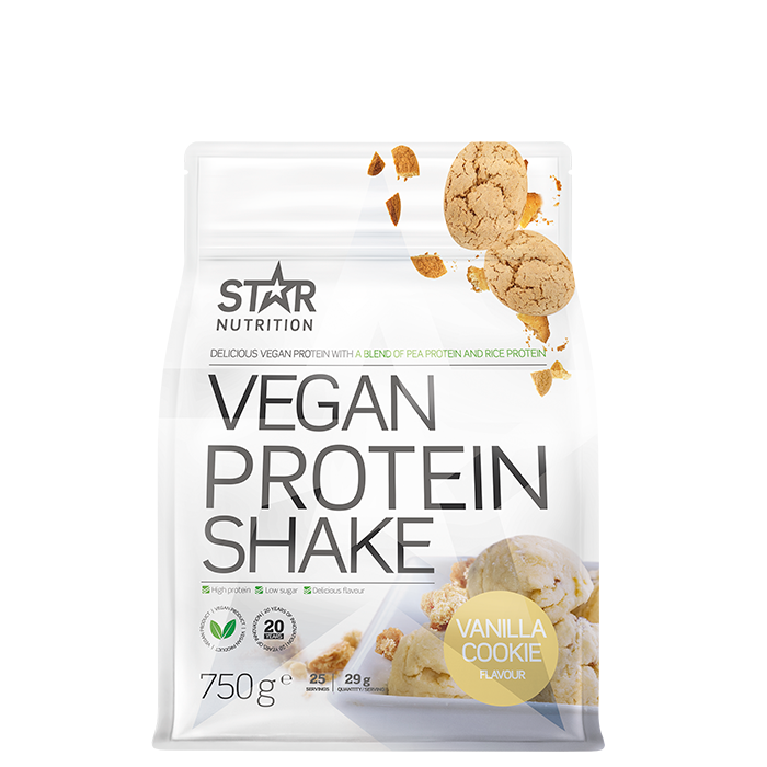 Star Nutrition Vegan Protein Shake Veganskt Proteinpulver 750 g