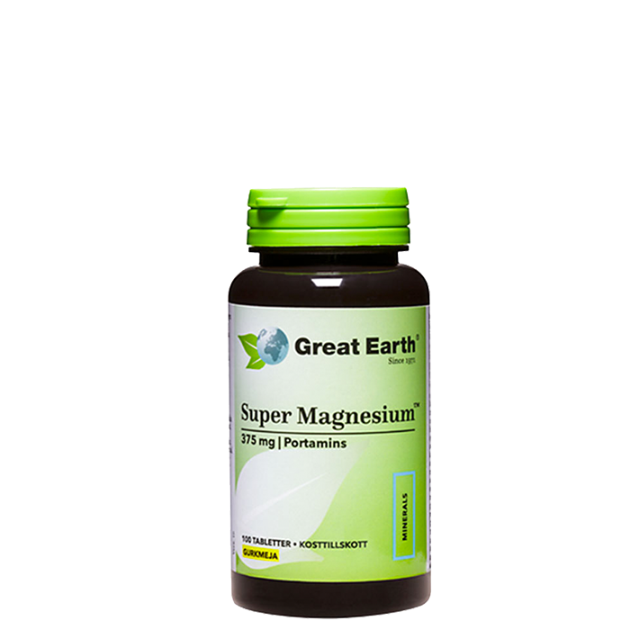 Bild av Super Magnesium 375 mg, 100 tabletter