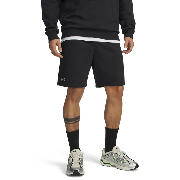 UA Rival Fleece Shorts, Black