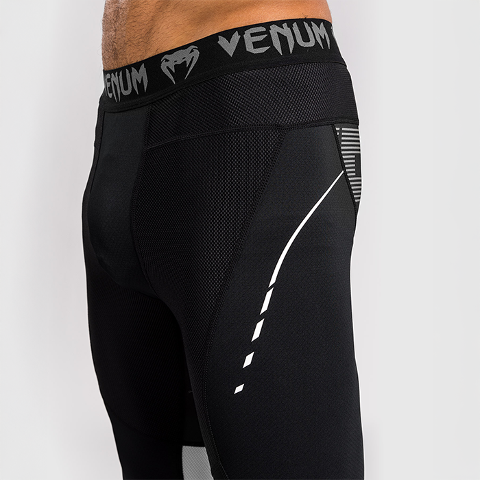 Venum Adrenaline Spats Svart Gr&aring;