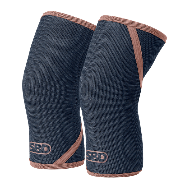 Powerlifting Knee Sleeves Kn&auml;skydd 7 mm