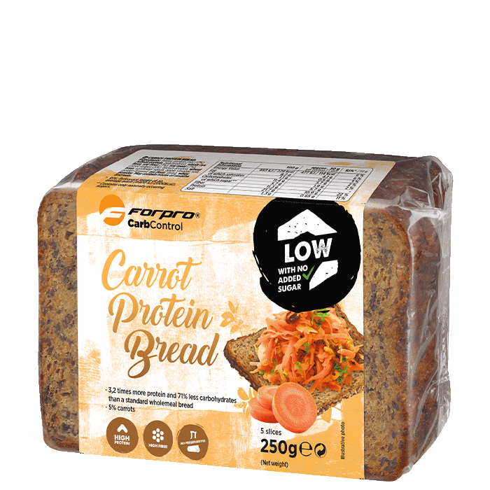 Läs mer om Protein Bröd Morot 250 g