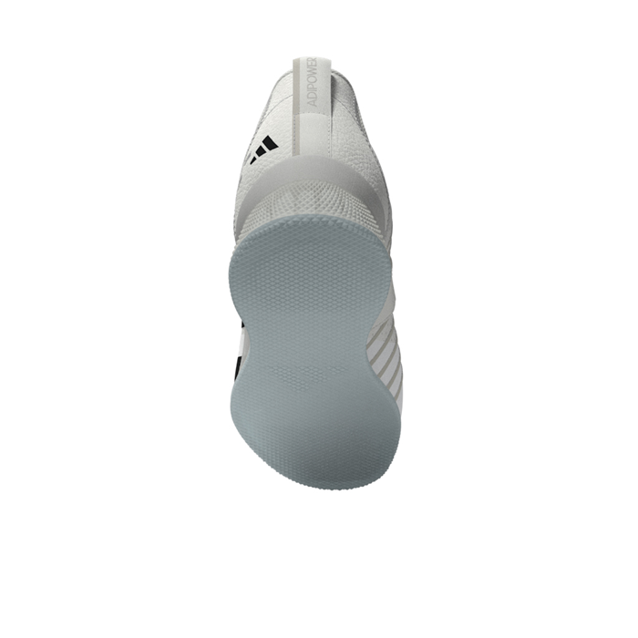 Adipower Weightlifting III Skor Vit M&ouml;rkbl&aring;