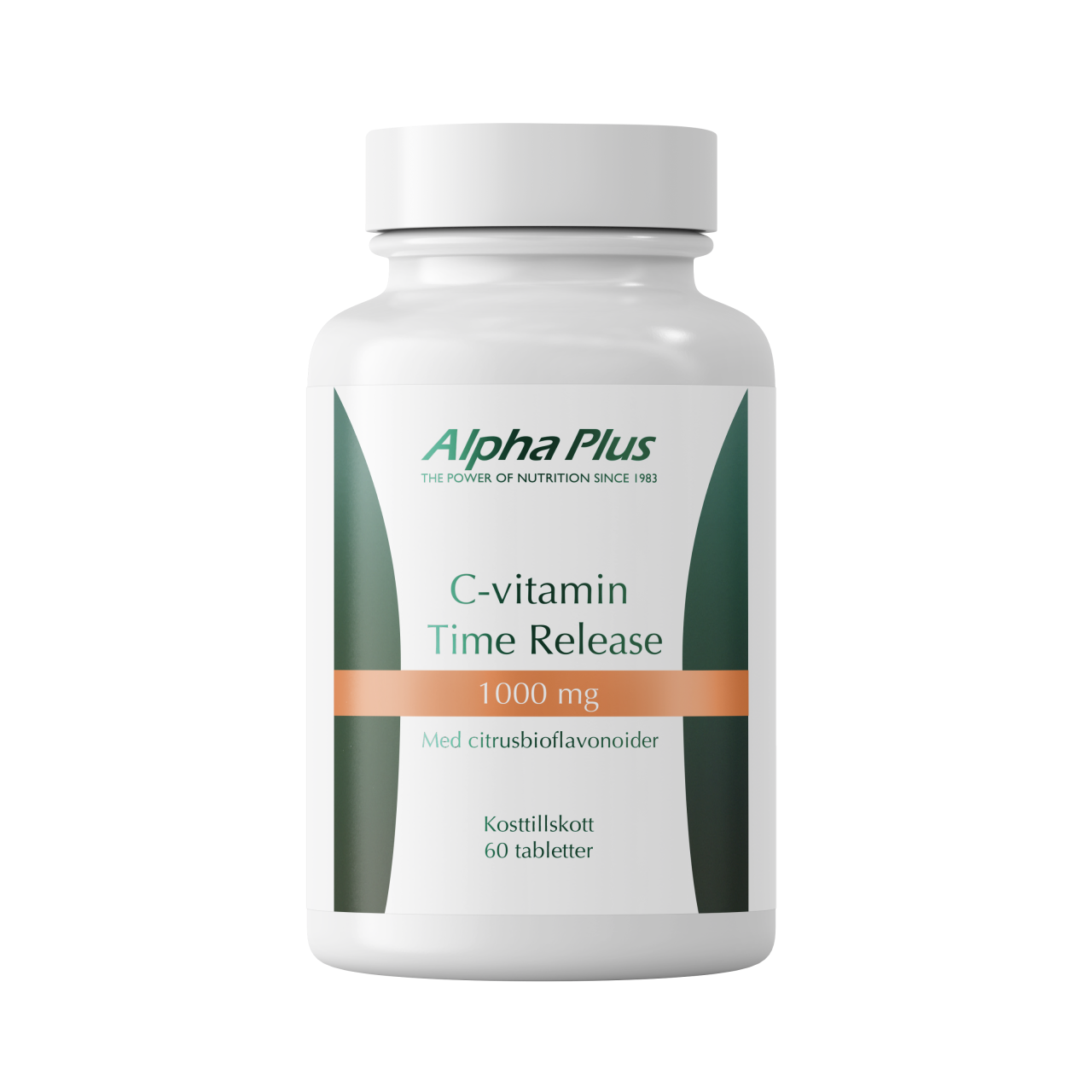 Alpha Plus C-vitamin Time Release 1000mg 60 tabletter