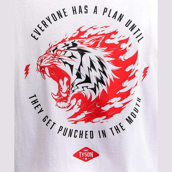 Venum X Mike Tyson Everyone has a plan T-shirt Vit