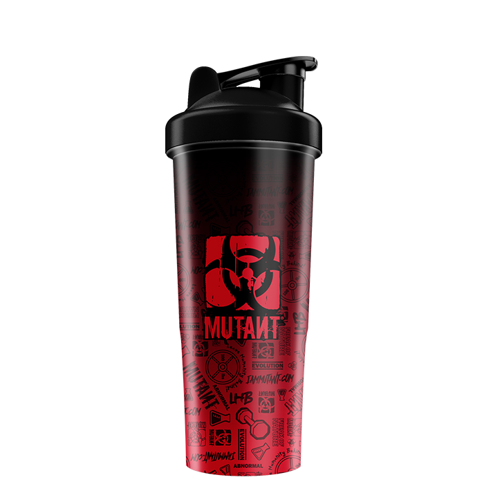 Mutant Shaker Iconic Black to Red  830 ml