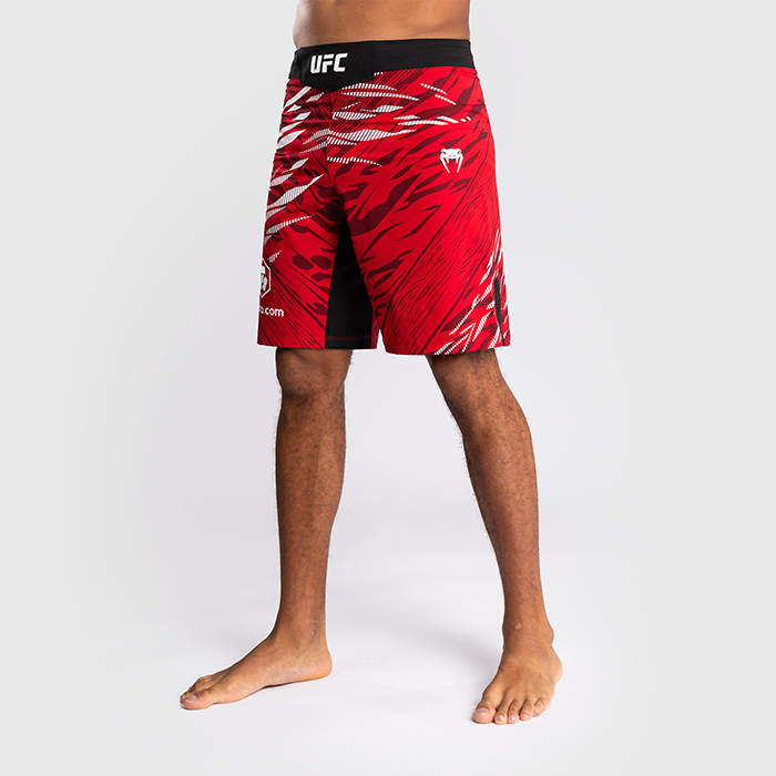 UFC Fusion Authentic Fight Night Men's Fight Short Long Fit Red