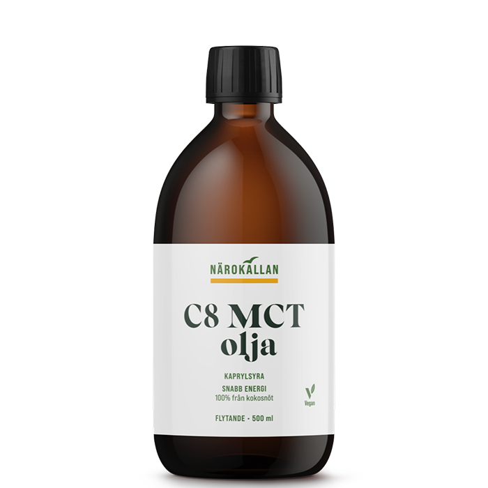C8 MCT-olja 500 ml