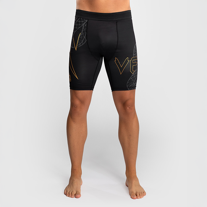 Serpenti Vale Tudo-Shorts Svart Silver Guld