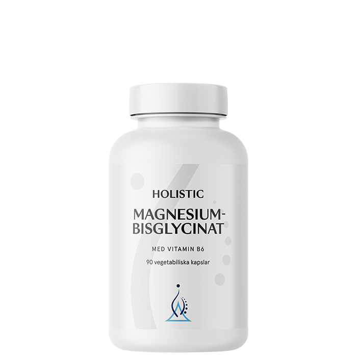 Magnesiumbisglycinat 100 mg 90 vegetabiliska kapslar