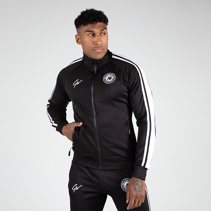Stratford Track Jacket,Black