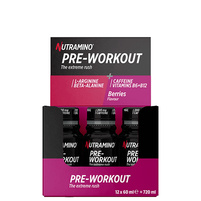 12 x Nutramino PWO Shot 60 ml