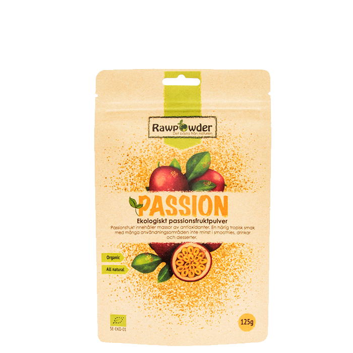 Passion Ekologiskt Passionsfruktpulver 125 g