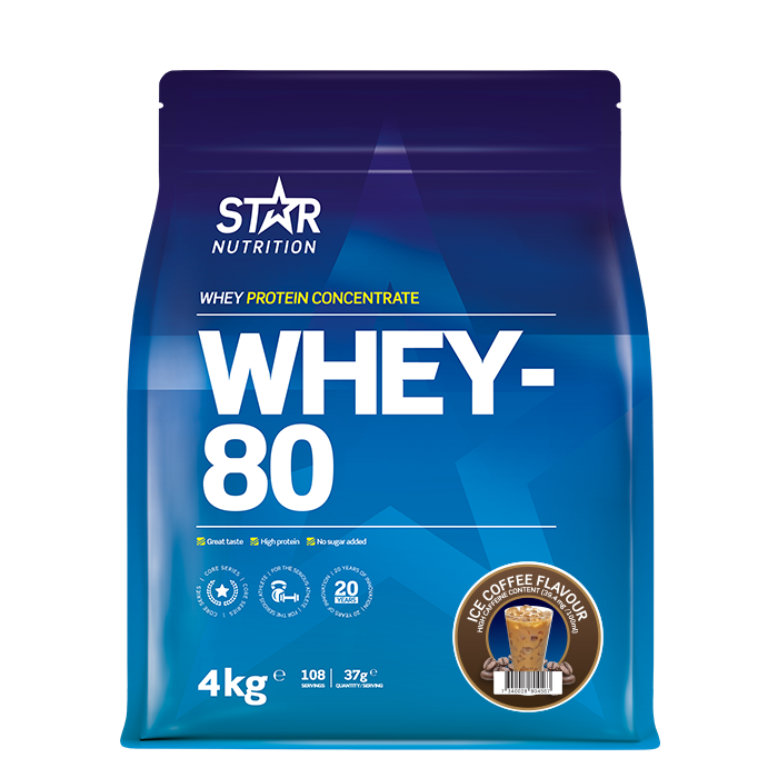 Whey-80 Vassleprotein 4 kg